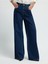 Geniş Paça Denim Pantolon Lacivert 15345836000 2