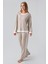 Uzun Kollu Basic Esnek Viskoz Pijama Takım 18209 1