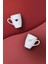 Porselen Pretty 2 Parça Mug Bardak 4