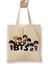 Babylook Kpop Bangtan Boys Bts Team Integrantes Beyaz Bez Çanta Uzun Saplı Alışveriş Çantası 1