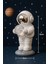 Dekoratif Işıklı Astronot Figür Masa Lambası – Kablosuz Pilli Model, Abs Gövde, 16CM Yükseklik, Şık ve Modern Masa Üstü Dekor, Ofis, Çocuk Odası, Çalışma Masası Için Uygun 4
