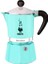 - Rainbow: 6 Cups Ocak Üstü Espresso Pişirici - 250ML - Açık Mavi Renk - Alüminyum Gövde - Patentli Güvenlik Valfi - Tüm Ocak Türleri Için Uygundur (Indüksiyon Hariç) 4