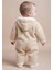 Kışlık Peluş Kapüşonlu Bebek Tulumu 2