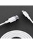 12W Usb-A To Type-C Silikon Hızlı Şarj ve Data Kablosu Beyaz 2 Metre 4
