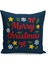 Yılbaşı Serisi Çift Tarafı Dijital Baskılı 4'lü Kırlent Kılıfı Seti (Christmas Noel Cushion Cover) 2