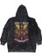 Unisex Guns N'roses Sırt Baskılı Kapüşonlu Yıkamalı Sweatshirt, Oversize Rock Band Baskılı Hoodie 2