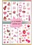 6'lı Pempe Temalı Sticker Set Sticker Set's/etiket/girl/pink Sticker/süper Set 1