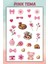 Pink/pembe Tema Sticker Bullet Journal/scrapbook Için Uygun 1