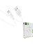 K448 Strong Micro USB Data/şarj Kablosu 1mt 2.4A Beyaz 3