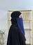 Iç Pece Baglamalı ,hijab ,nikap Indigo Mavısı 2