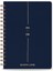 A5 Spiralli Keten 16 Aylık Akademik Ajanda - Lacivert 3