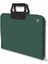 Proje Çantası Koyu Yeşil, 38X55 Cm, Askılı Taşıma, Kalemlikli, Sert Kapaklı, El Yormayan Ergonomik Kulp 1