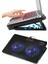 Çift Fanlı 17'' Laptop Soğutucu Fan Üç Kademe Ayarlanabilir Özelliklerle 1