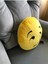 Sarı Emoji Yastık – Gülümseyen Surat Dekoratif Peluş Minder 35 cm 2