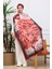 Floral Suluboya Desenli Dijital Soft Şal 1