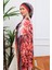 Floral Suluboya Desenli Dijital Soft Şal 4