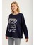 Yaldızlı Leoparlı Bluz 2