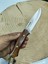 El Yapımı Kök Ceviz Kabzeli Paslanmaz Kamp Bıçağı Bushcraft Outdoor Dış Mekan Bıçağı 5