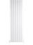 Lova Alüminyum Dekoratif Dikey Radyatör 1800X396 mm - 5 Dilim Dokulu Beyaz | 1923 W Yüksek Isıl Güç | 5 Yıl Üretici Garantisi 1