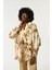 Kadın Leopar Desenli Oversize Kesim Gömlek 1