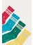 Unisex Pantone Renkli 4'lü Kutulu Soket Çorap 8