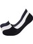 3'lü Paket Basic Erkek Görünmez Çorap Beyaz/Lacivert/Siyah 7