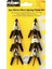 60341 6 Pc 50 mm Spring Clamp Set, Black 3