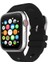 Apple Watch Seri 10-11 (46MM) Kordon 2/3/4/5/6/se/7/8/9 (44-45-49MM) Delikli Tasarım KD-147 Silikon Kordon 1