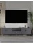 1323DROPCT-32 Tv Sehpası Antrasit-Gümüş 1