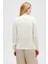 Zoey Mini Kabartma Örgülü Triko Hırka - Ekru 7