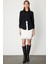Kadın Önü Açık Uzun Örme Yelek 65908 Siyah 3