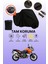 Siyah Arka Çanta Uyumlu Ktm 1190 Adventure R Uyumlu Motosiklet Brandası, Koruyucu Örtü 1