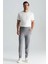 Merino Yün Açık Gri Triko Pantolon 2