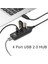 4 Port USB Çoğaltıcı Çoklayıcı Hub USB 2.0 Çoklama Pc Laptop 3