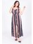 İp Askılı Uzun Elbise 4