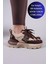 REPS Tokalı Süet Paraşüt Garnili Sneakers KAHVERENGİ 6