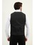 Düz Slim Fit Klasik Cep Detaylı Erkek Yelek 3