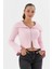 Yumuşak Dokulu Bluz Hırka Pembe 1