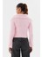 Yumuşak Dokulu Bluz Hırka Pembe 5