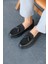 MN002 - Cst Loafer Pelle Erkek Ayakkabı Sıyah 2