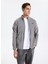Cn 10905 Pıer Polar Fz Gri Regular Fit Düz Erkek Zip Ceket 1