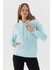 Önü Cepli Kapüşonlu Sweatshirt A.mavı 1