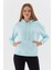 Önü Cepli Kapüşonlu Sweatshirt A.mavı 2