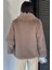 Kadın Ön Fermuarlı Saçaklı Kürklü Mont P-00018972 4