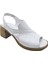 Cristallo - Kadın Topuklu Sandalet - Beyaz - 40 4