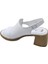 Cristallo - Kadın Topuklu Sandalet - Beyaz - 40 5