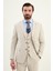 Dokulu Slim Fit Mono Yaka Erkek Takım Elbise 1