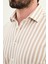 Çizgili Slim Fit Uzun Kollu Erkek Gömlek 2