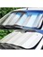 Ön Cam Oto Metalize Alüminyum Uyumlu Katlanabilir Güneşten Koruyucu Perde Güneşlik 150X70CM 2