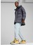 62646669 Protective Down Parka Gala Gri Düz Erkek Mont 5